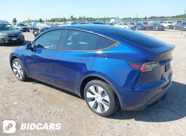 2022 Tesla MODEL Y — VIN 7SAYGDEE9NF537097, şəkil 3