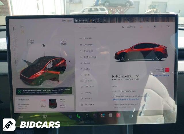 2026 Tesla MODEL Y — VIN 7SAYGDEE4TA741364, şəkil 19