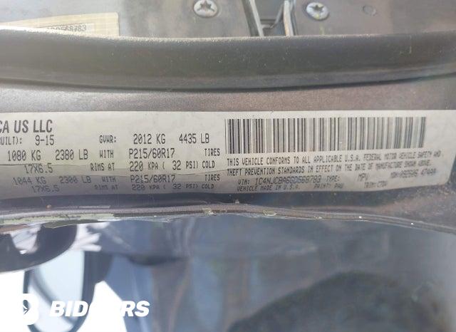 2016 Jeep Compass — VIN 1C4NJCBA6GD568783, şəkil 9