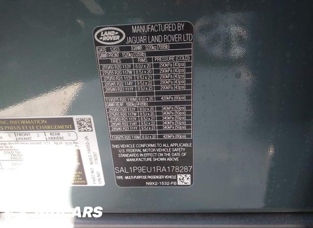SAL1P9EU1RA178287 2024 Land Rover Range Rover photo no. 9