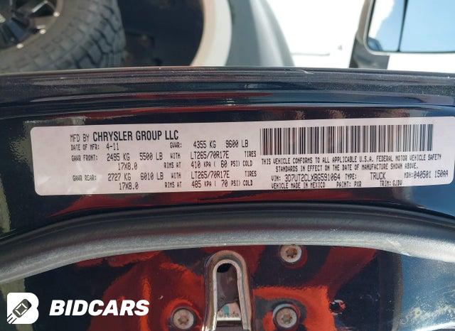 3D7UT2CLXBG591064 2011 RAM RAM 2500 photo no. 9