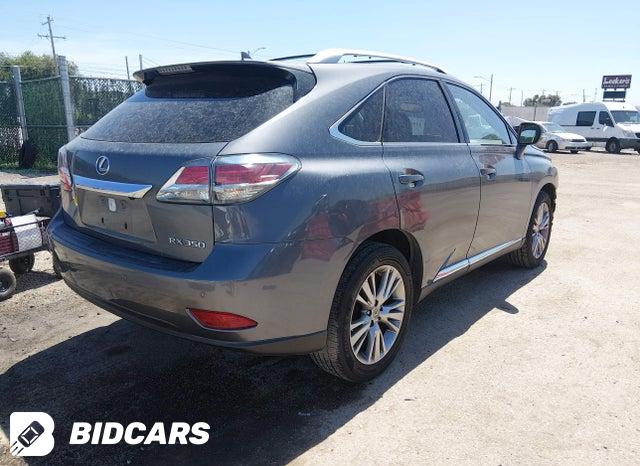 2T2ZK1BA0DC094868 2013 Lexus RX photo no. 4