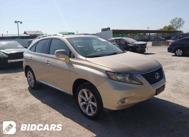 2T2ZK1BA3AC024244 2010 Lexus RX photo no. 1