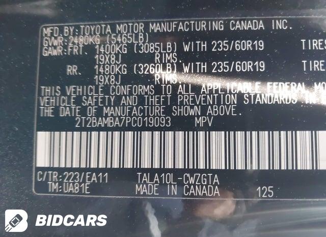 2023 Lexus RX — VIN 2T2BAMBA7PC019093, şəkil 9