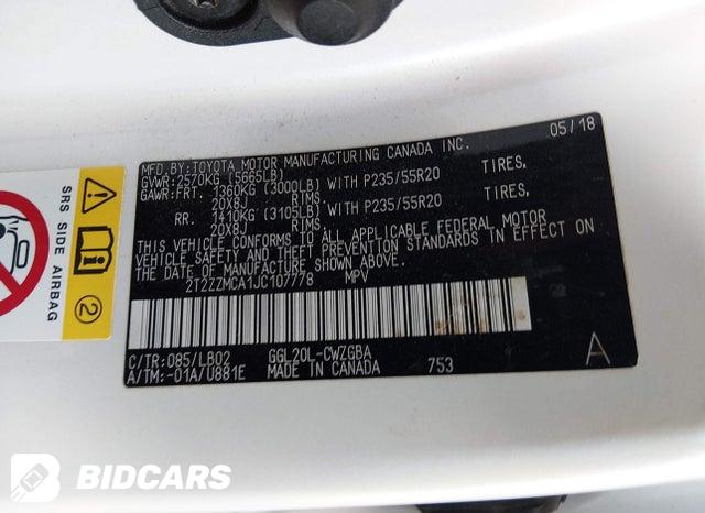 2T2ZZMCA1JC107778 2018 Lexus RX photo no. 9