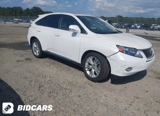 JTJZB1BA4A2000812 2010 Lexus RX photo no. 1