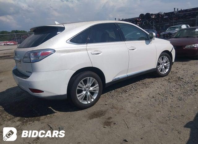 JTJZB1BA4A2000812 2010 Lexus RX photo no. 4