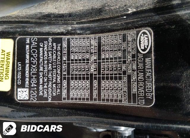 2020 Land Rover Discovery — VIN SALCP2FX8LH841202, şəkil 9