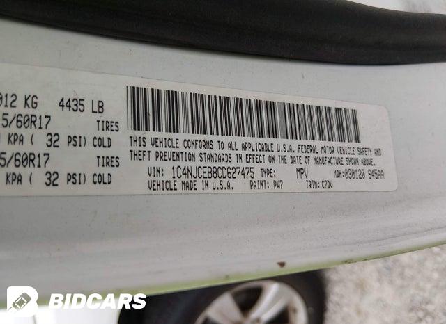 1C4NJCEB8CD627475 2012 Jeep Compass photo no. 9