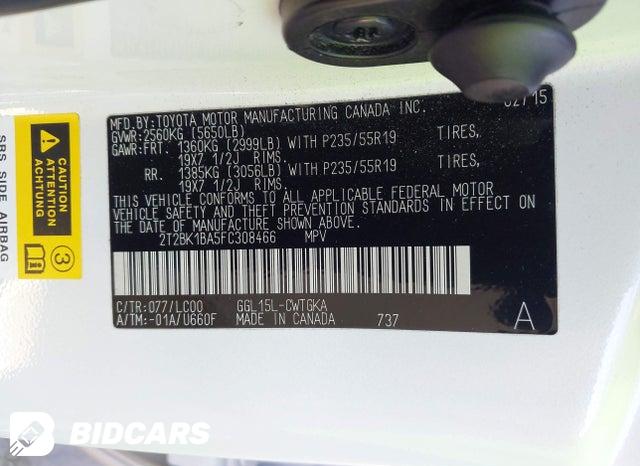 2T2BK1BA5FC308466 2015 Lexus RX photo no. 9