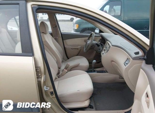 KNADE123X86356476 2008 KIA Rio photo no. 5