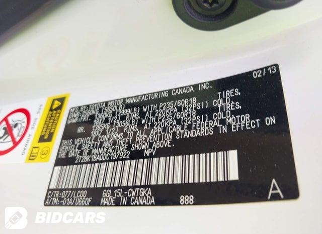 2T2BK1BA0DC197922 2013 Lexus RX photo no. 9