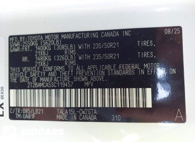 2T2BAMCA5SC119457 2025 Lexus RX photo no. 9