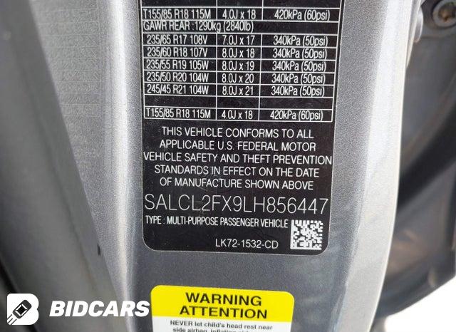2020 Land Rover Discovery — VIN SALCL2FX9LH856447, şəkil 9