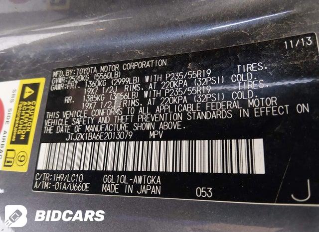 JTJZK1BA6E2013079 2014 Lexus RX photo no. 9