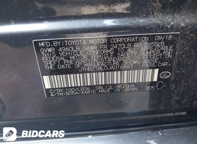 JTHBZ1BL0JA016883 2018 Lexus GS photo no. 9