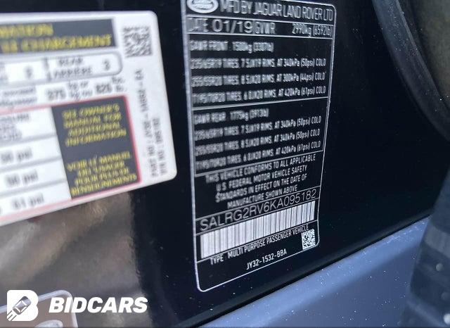 2019 Land Rover Discovery — VIN SALRG2RV6KA095182, фото 9