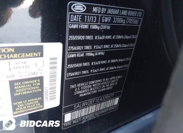 SALWV2EF1EA329577 2014 Land Rover Range Rover photo no. 9