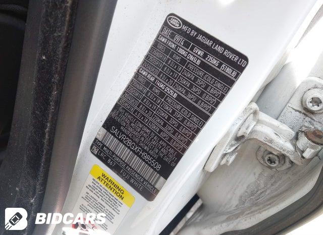 SALVR2BGXFH985508 2015 Land Rover Range Rover photo no. 9