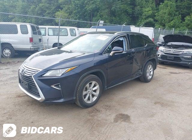 2T2BZMCA3GC018191 2016 Lexus RX photo no. 2