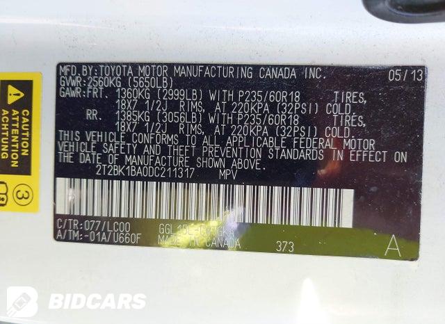 2T2BK1BA0DC211317 2013 Lexus RX photo no. 9