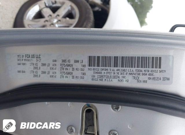 1C6RR7FG9JS126574 2018 RAM 1500 photo no. 9