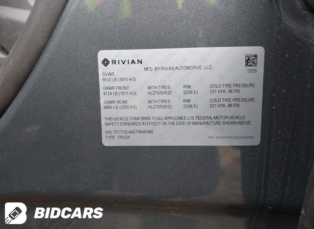 2026 Rivian R1T — VIN 7FCTGCAA2TN045489, şəkil 9