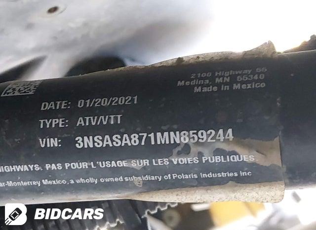 3NSASA871MN859244 2021 Polaris RZR photo no. 10