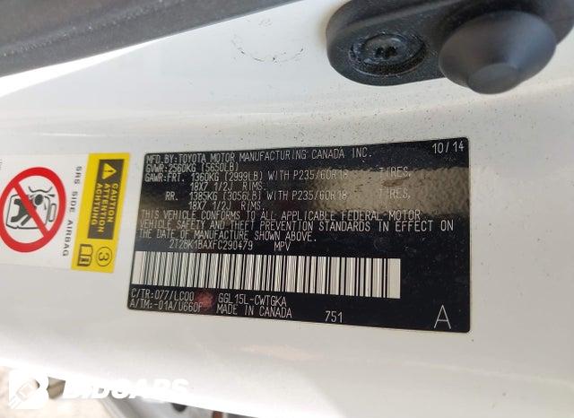 2T2BK1BAXFC290479 2015 Lexus RX photo no. 9