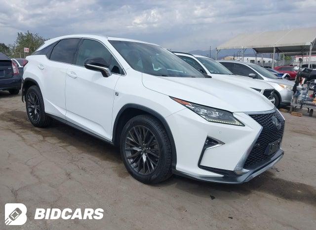 2T2BZMCA4GC042032 2016 Lexus RX photo no. 1