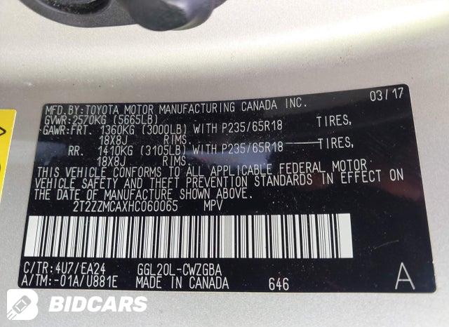 2017 Lexus RX — VIN 2T2ZZMCAXHC060065, фото 9