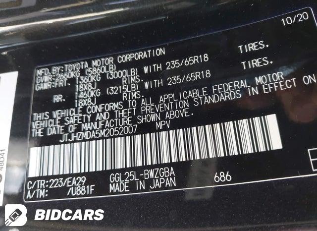 2021 Lexus RX — VIN JTJHZMDA5M2052007, фото 9