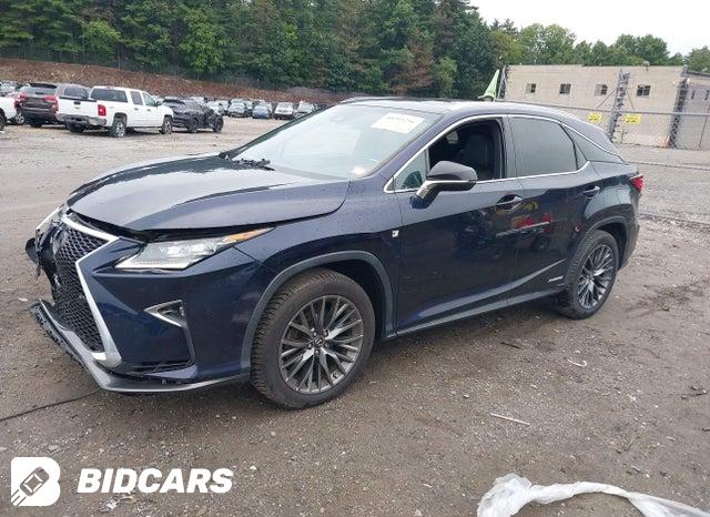 2T2BGMCA9KC043062 2019 Lexus RX photo no. 2