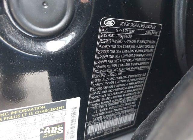 2018 Land Rover Range Rover — VIN SALYL2RN9JA710393, şəkil 9
