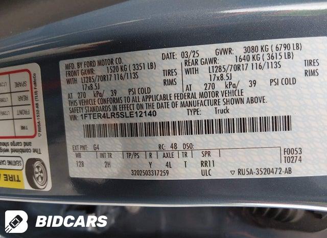 2025 Ford Ranger — VIN 1FTER4LR5SLE12140, şəkil 9