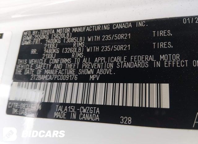 2023 Lexus RX — VIN 2T2BAMCA7PC009176, şəkil 9