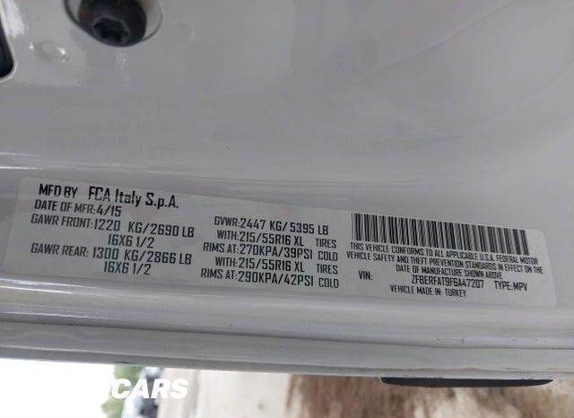 ZFBERFAT9F6A47207 2015 RAM Promaster photo no. 9