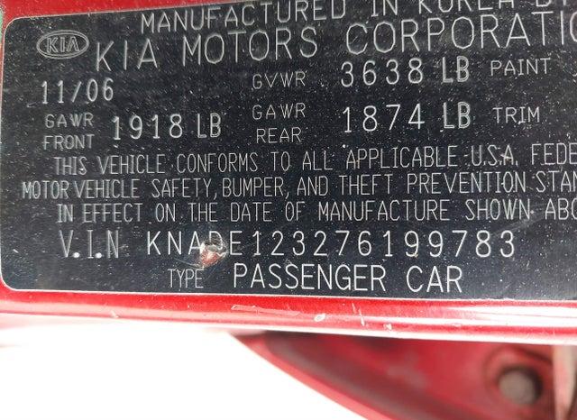 KNADE123276199783 2007 KIA Rio photo no. 9