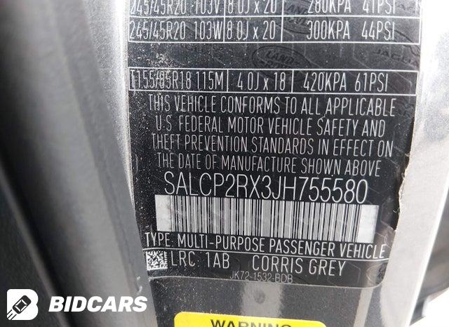 SALCP2RX3JH755580 2018 Land Rover Discovery photo no. 9