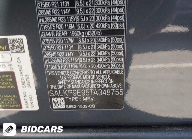 2026 Land Rover Range Rover — VIN SALKP9E95TA348755, şəkil 9