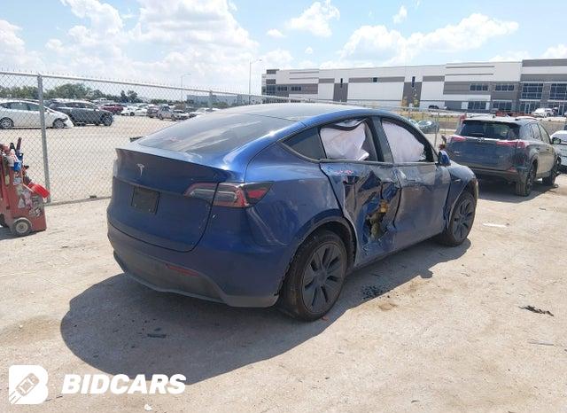 2025 Tesla MODEL Y — VIN 7SAYGDED9SA372510, şəkil 4