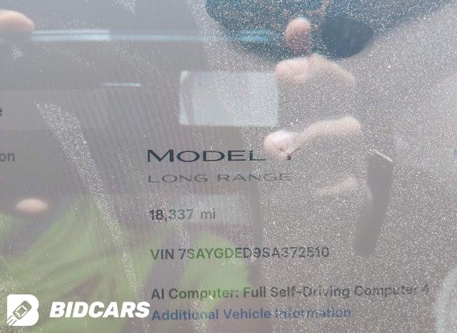 2025 Tesla MODEL Y — VIN 7SAYGDED9SA372510, şəkil 7