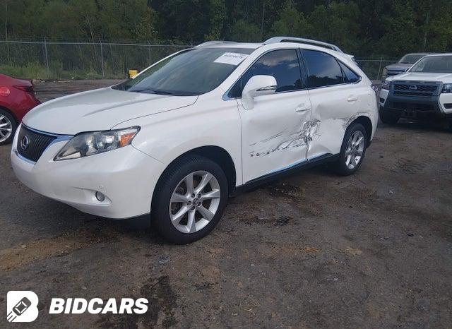 2T2ZK1BA7CC068329 2012 Lexus RX photo no. 2