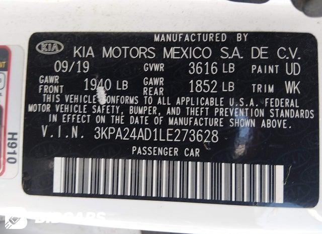 2020 KIA Rio — VIN 3KPA24AD1LE273628, şəkil 9