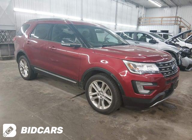 2017 Ford Explorer — VIN 1FM5K8D84HGA55628, şəkil 1
