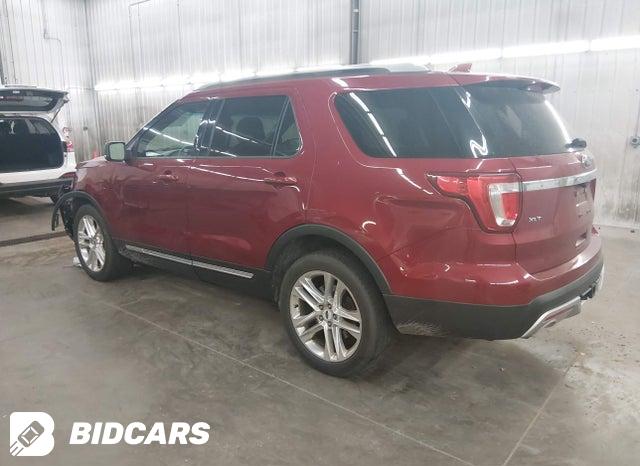 2017 Ford Explorer — VIN 1FM5K8D84HGA55628, şəkil 3