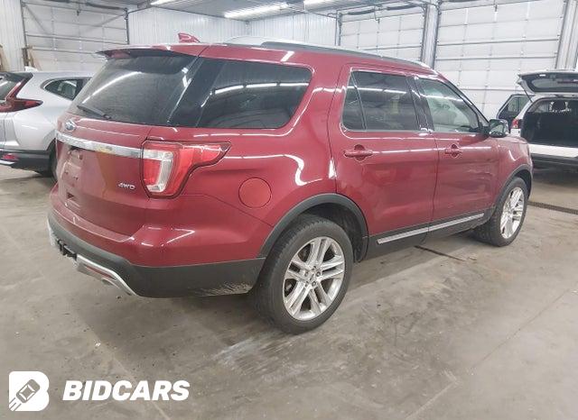 1FM5K8D84HGA55628 2017 Ford Explorer photo no. 4