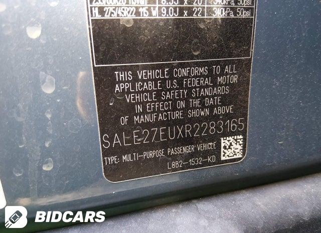 2024 Land Rover Defender — VIN SALE27EUXR2283165, şəkil 9