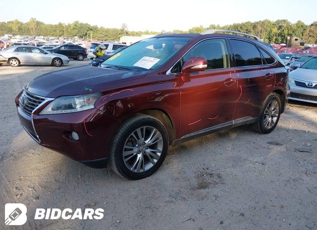 2T2ZK1BA8EC140545 2014 Lexus RX photo no. 2