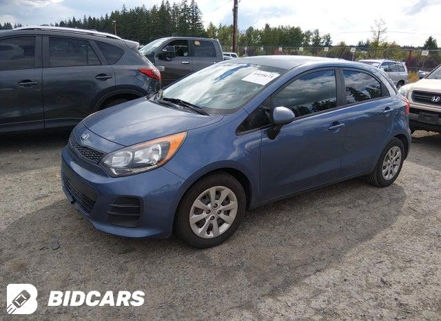 2016 KIA Rio — VIN KNADM5A30G6575456, şəkil 2